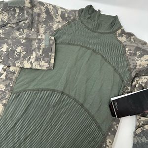 ACS Army Combat Long Sleeve Shirt Sz S Digital Camo Flame Resistant New!! M1